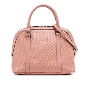 Pre-Loved Gucci Medium Microguccissima Dome Satchel